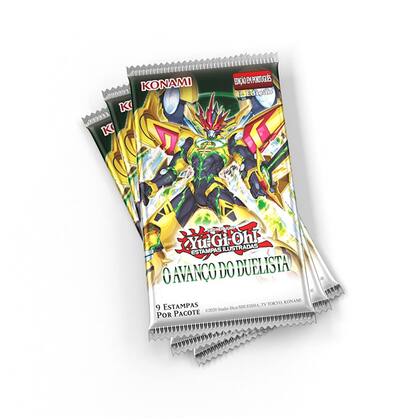 Imagem de Tuck Box Yugioh O Avanço do Duelista 3 Boosters E 1 Token Colecionável