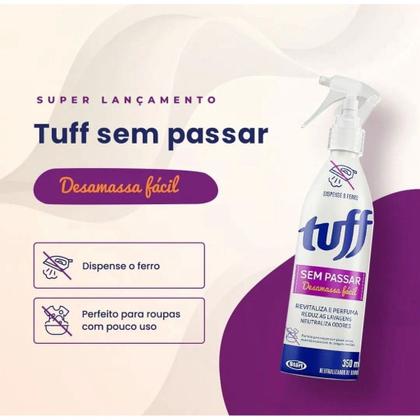 Imagem de TUFF SEM PASSAR 350ML SPRAY Desamassa fácil