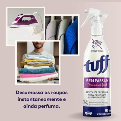 Imagem de TUFF SEM PASSAR 350ML SPRAY Desamassa fácil