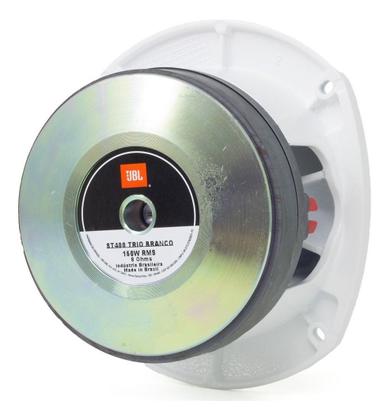 Imagem de tuite forte jbl selenium st400 trio branco 150 watts rms som automotivo paredao