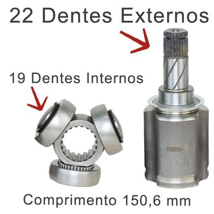 Tulipa Trizeta Gm Prisma 2017 a 2022 - 974618 - VT5665 - Chevrolet