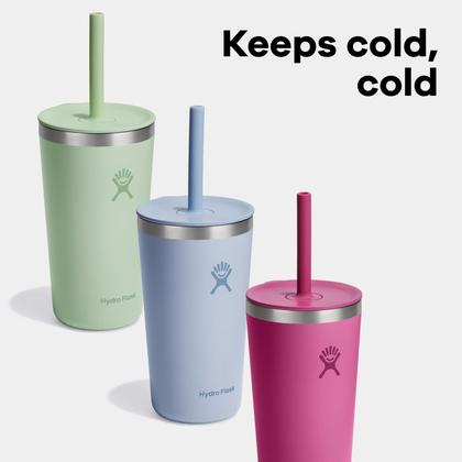 Imagem de Tumbler Hydro Flask All Around 600 mL com tampa de palha Reef