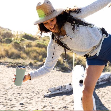 Imagem de Tumbler Hydro Flask em torno de 600 mL Trillium com tampa de pressão