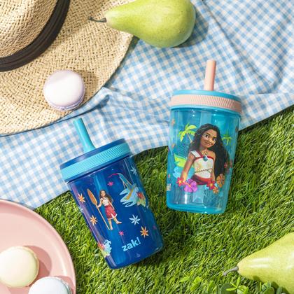 Imagem de Tumbler Zak Designs Disney Moana 2 Kelso, pacote com 2 unidades