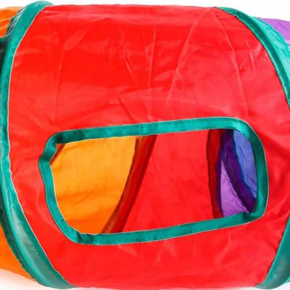 Imagem de Túnel de gato colorido brinquedo exercício para Pet 1,20 metros para animal pequeno OIP-0800