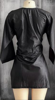 Imagem de Túnica Bata Indiana Boho Feminina Bordada Algodão PK-2425