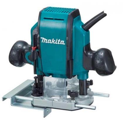 Imagem de Tupia Coluna Makita 900W Rp0900 220V + Jogo Fresas Madeira