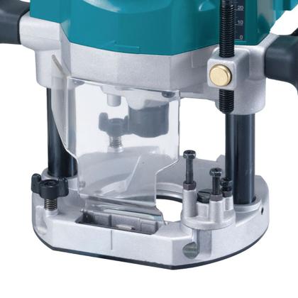 Imagem de Tupia De Coluna Makita Mt M3600b 1650w Profissional 12mm + Acessórios