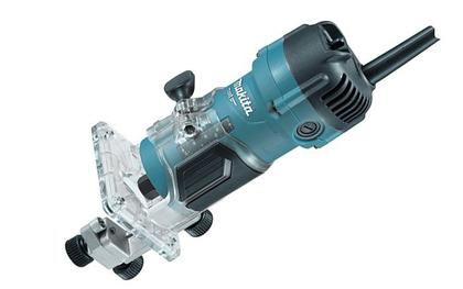 Imagem de Tupia Elétrica Makita M3700b 530W + Kit com 12 Fresas