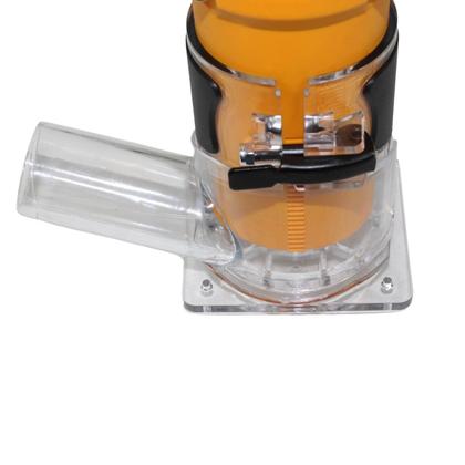 Imagem de Tupia Laminadora 600W com Coletor de Pó 30000 RPM Base Transparente Ideal para Madeira e MDF