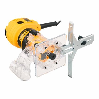 Imagem de Tupia Laminadora Elétrica Manual 500w Dewalt 30.000rpm Guia Paralela Dwe6000