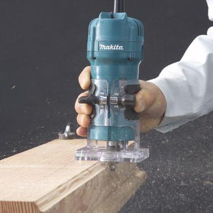 Imagem de Tupia manual laminadora makita 3709 530w 30000 rpm 220v