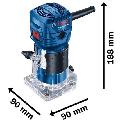 Imagem de Tupia para Laminado 6 MM 550W GKF 550 BOSCH