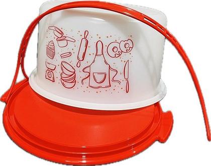 Imagem de Tupperware Big Cake Boleira Com Alça Porta Bolo