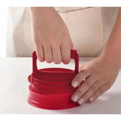 Imagem de Tupperware Burguer Express Vermelho Original Completo