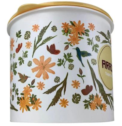 Imagem de Tupperware Caixa Arroz Floral 5kg Plus