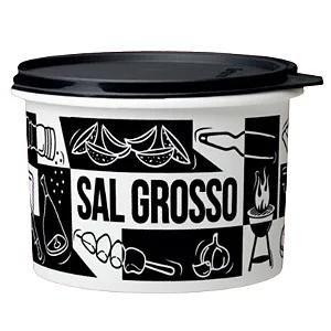 Imagem de Tupperware Caixa de Sal Grosso 1Kg Pop Box - Organizador de Alimentos