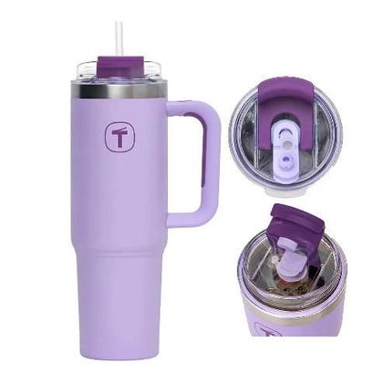 Imagem de Tupperware Copo Térmico Big T com canudo 1,1L Lilás