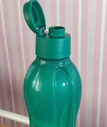 Imagem de Tupperware Garrafa Eco Tupper Misterio Verde Gliter 1 Lt