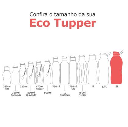 Imagem de Tupperware Garrafa Eco Tupper Plus 2L Com Alça