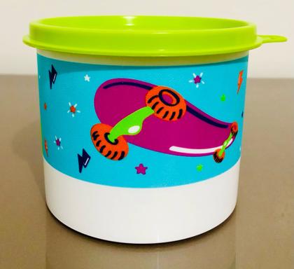 Imagem de Tupperware Importada Redondinha Monstrinho 500ml