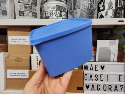 Imagem de Tupperware Jeitoso 800 ml - Cor Azul