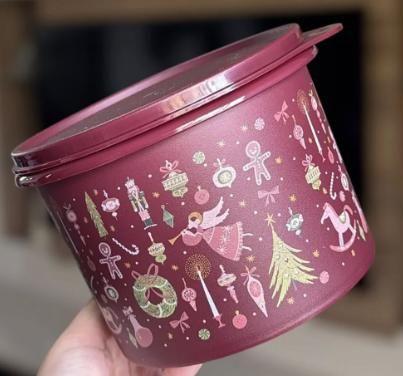 Imagem de Tupperware Kit Caixa Encanto De Natal 2 peças 