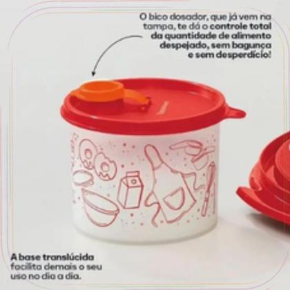 Imagem de Tupperware Redondinha com Bico Dosador - 500 Ml
