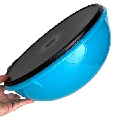 Imagem de Tupperware Saladeira 6,5 litros Azul e Preto