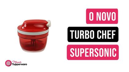 Imagem de Turbo Chef Supersonic 300ml cor Vermelho Tupperware