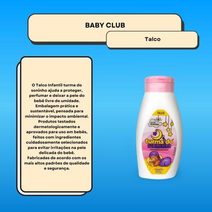 Imagem de Turma do Soninho Talco Rosa 200g