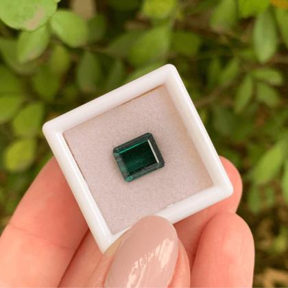 Imagem de Turmalina Azul Esverdeada EmeraldCut 3,30ct