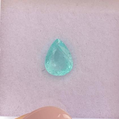 Imagem de Turmalina Paraíba Azul Neon Gota 0,70ct