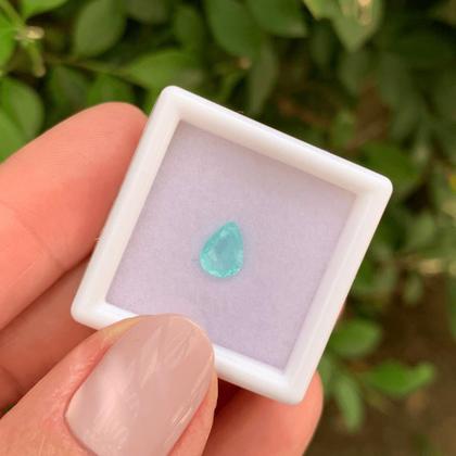 Imagem de Turmalina Paraíba Azul Neon Gota 0,70ct