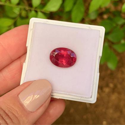 Imagem de Turmalina Rubelita Oval 6,83ct