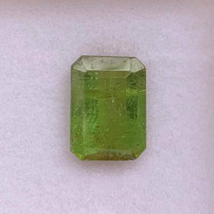Imagem de Turmalina Verde Amarelada Baguete 2,35ct