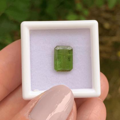 Imagem de Turmalina Verde Amarelada Baguete 2,35ct