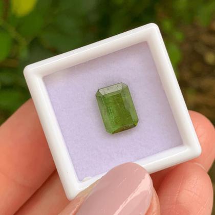 Imagem de Turmalina Verde Amarelada Baguete 2,35ct