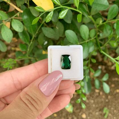 Imagem de Turmalina Verde Azulada Cushion 3,46ct