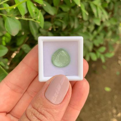 Imagem de Turmalina Verde Gota Cabochão 6,56ct