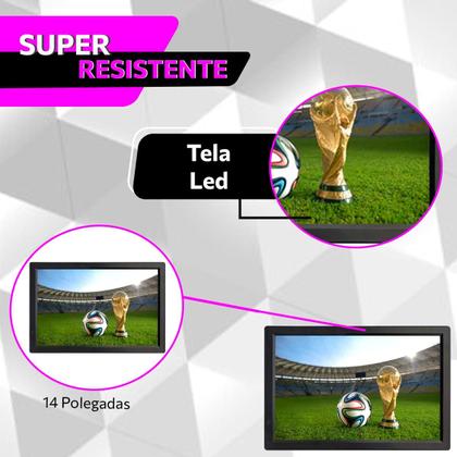 Imagem de Tv 14 Polegadas Digital Monitor Segunda Tela Notebook Pc