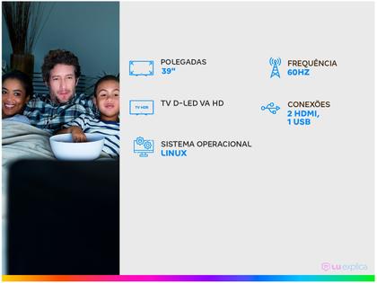 Imagem de TV 39 Polegadas Philco Digital HD LED PTV39G50D