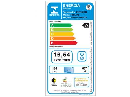 Imagem de Tv Philips 65 Polegadas Smart 4K Android  65PUG7406/78