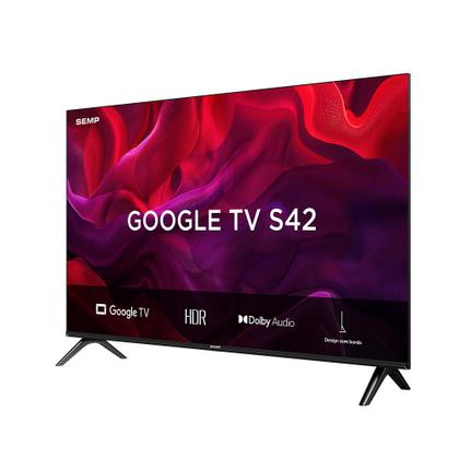 Imagem de Tv Semp 32 Polegadas 32s42 Smart HD Google Tv