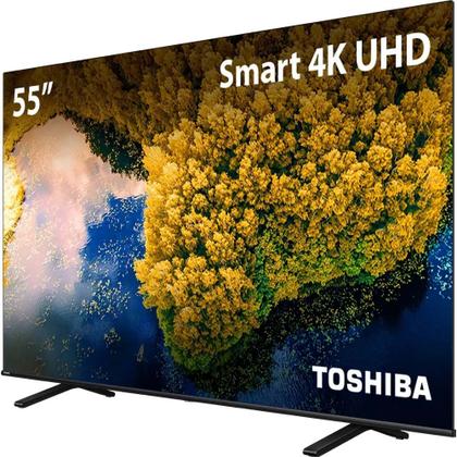 Imagem de TV Smart LED Toshiba 55C350LS 55" 4K Ultra HD Wifi - Preto