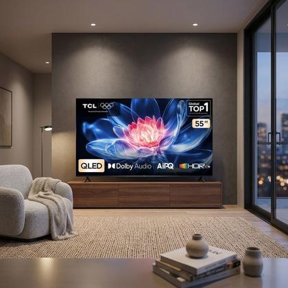 Imagem de TV T6C QLED 55 Polegadas Advanced 4K TCL