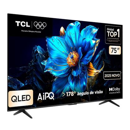 Imagem de Tv Tcl 75 Polegadas 75pk7 Qled Smart 4k Uhd Google Assist