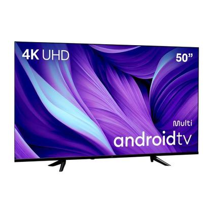 Imagem de TV TL067M 4K 50 Polegadas Smart Multilaser Preto Bivolt