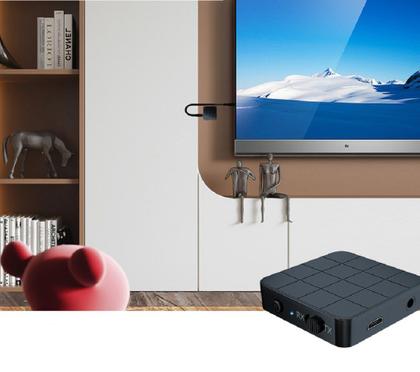 Imagem de Tx Rx Mini audio bluetooth dongle adaptador bluetooth 5.0