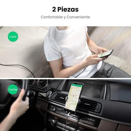 Imagem de Ugreen Cabo Carregador Micro Usb Nylon Trançado 2M, - Preto